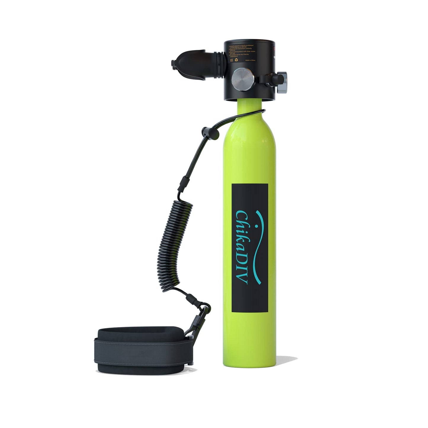 Mini Scuba Tank with Pump,Portable Diving Tank,0.5l Lung Tank for Snorkeling Diving, Reusable Scuba Diving Kit Gear with Pump Underwater Breathing Training, Emergency Rescue