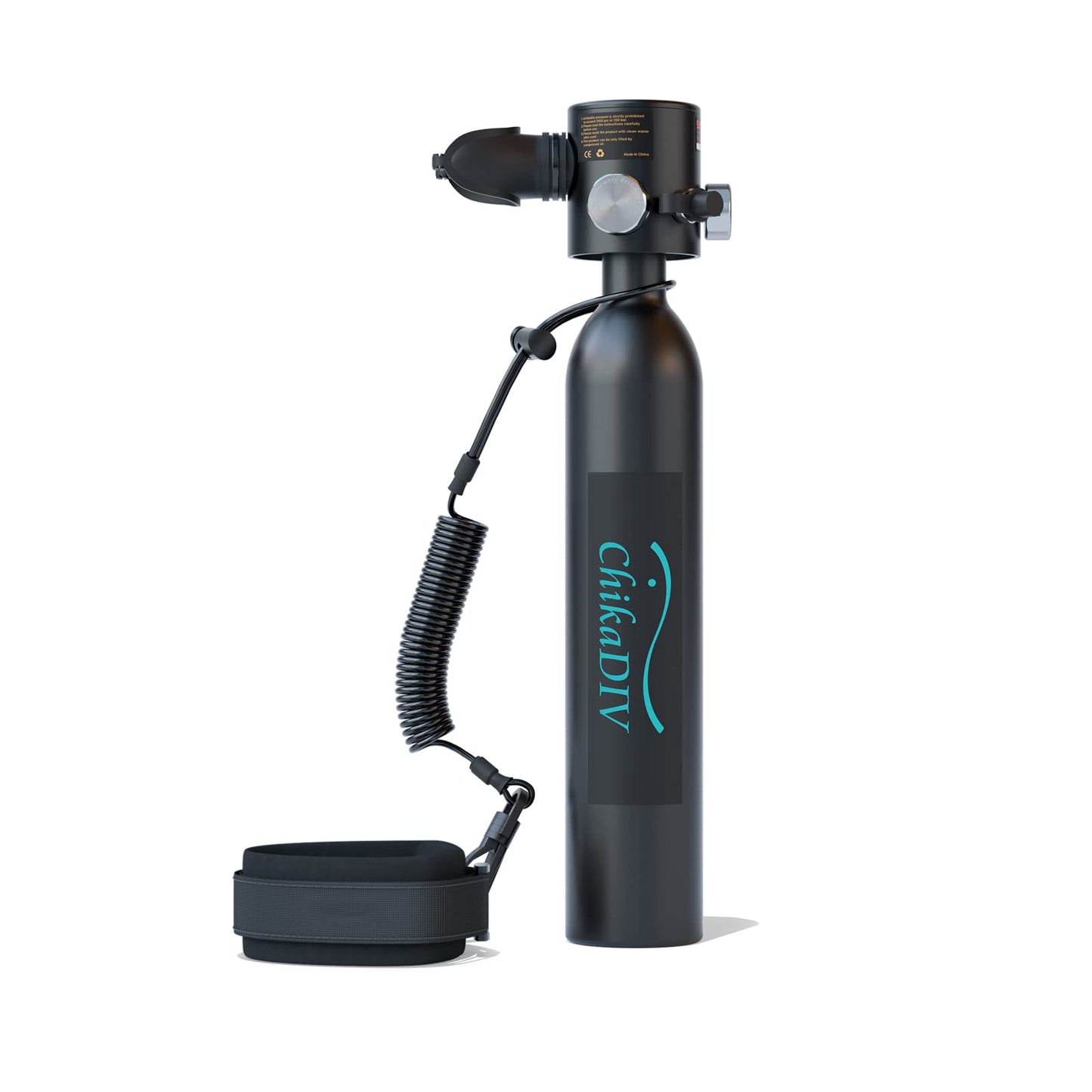 Mini Scuba Tank with Pump,Portable Diving Tank,0.5l Lung Tank for Snorkeling Diving, Reusable Scuba Diving Kit Gear with Pump Underwater Breathing Training, Emergency Rescue