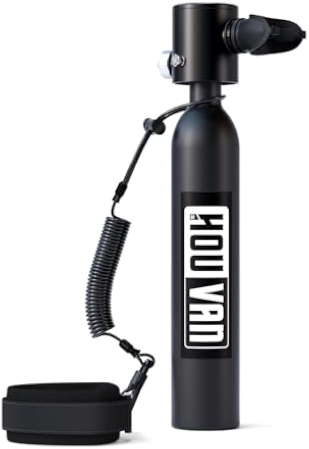 Houvan Mini Scuba Tank 0.5L Capacity Inflatable Diving Tank Up to Support 10 Minutes of Underwater Breathing