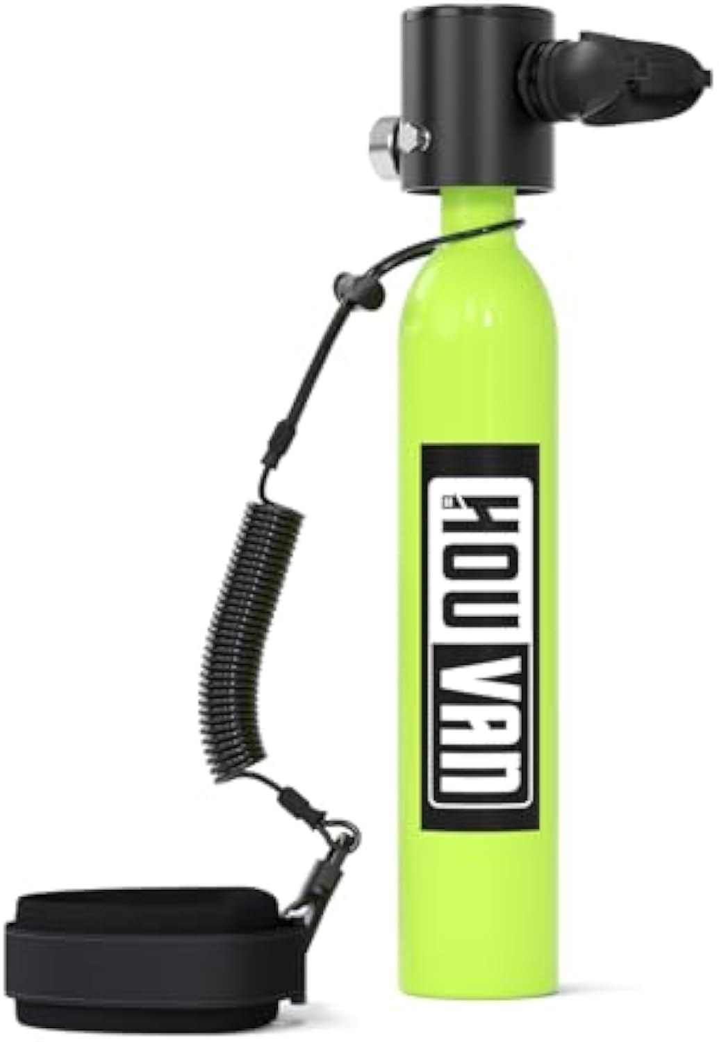 Houvan Mini Scuba Tank 0.5L Capacity Inflatable Diving Tank Up to Support 10 Minutes of Underwater Breathing